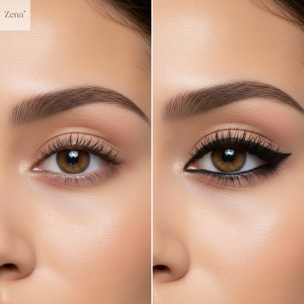 Regard intense et inaltérable : khôl crémeux résistant à tout